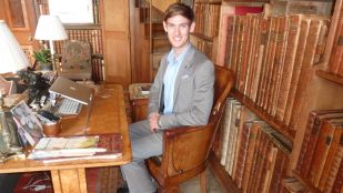 One of Napoleon's battle of Waterloo chairs, 2014